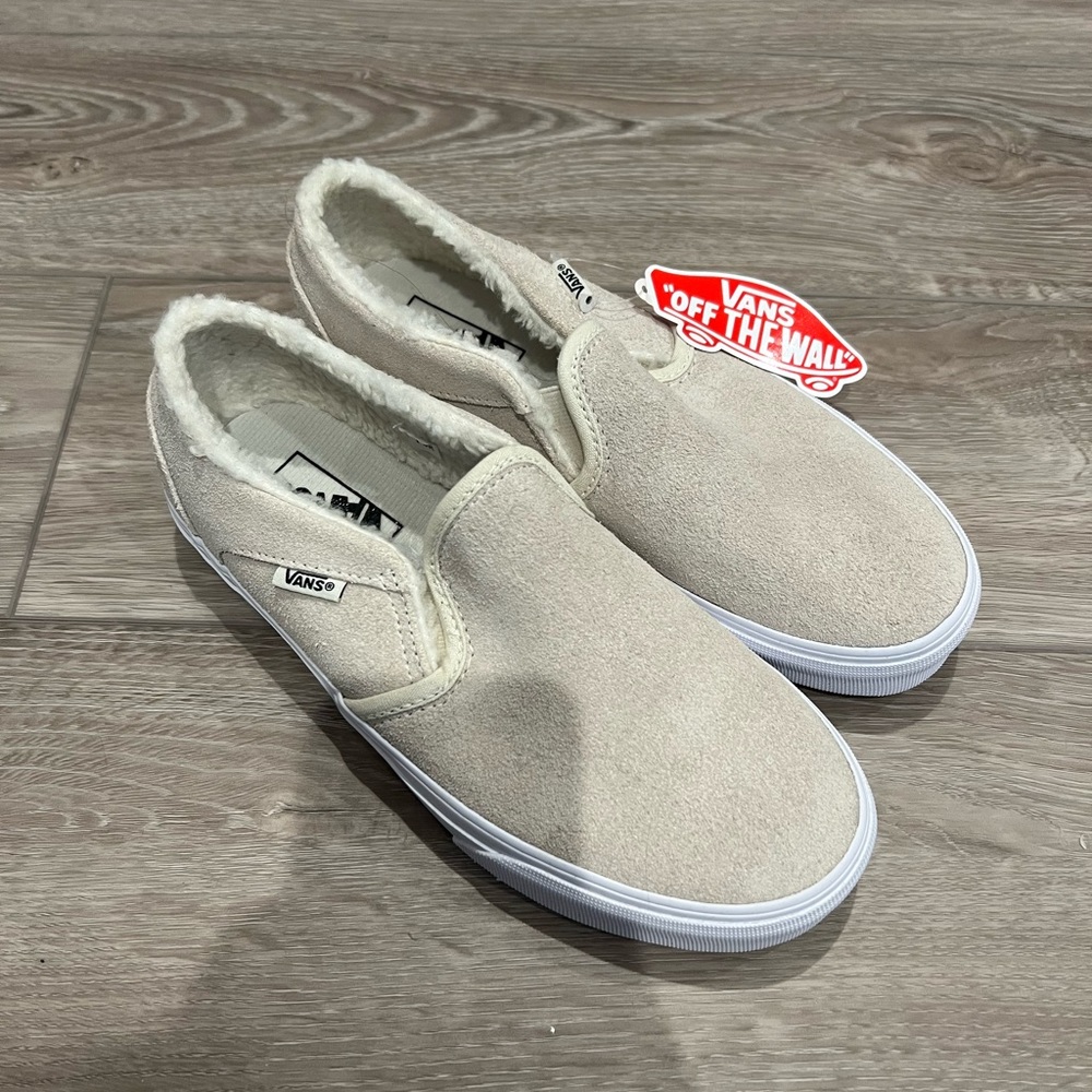 New Asher slip on vans